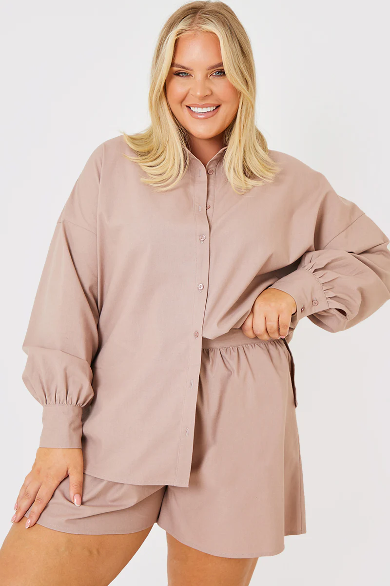 Linen Look Floaty Co-Ord Shorts - Image 5