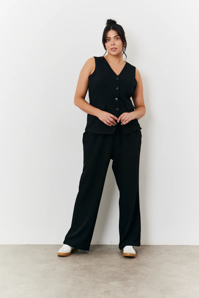 Longline Button Through Waistcoat - Image 10