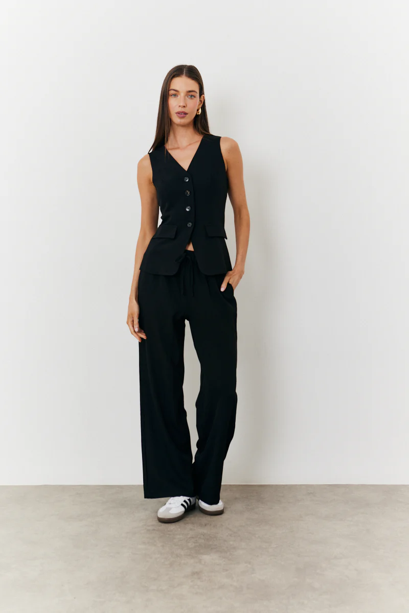 Longline Button Through Waistcoat - Image 6