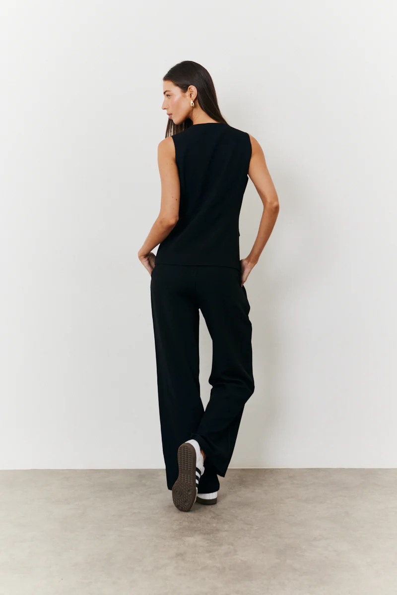Longline Button Through Waistcoat - Image 8
