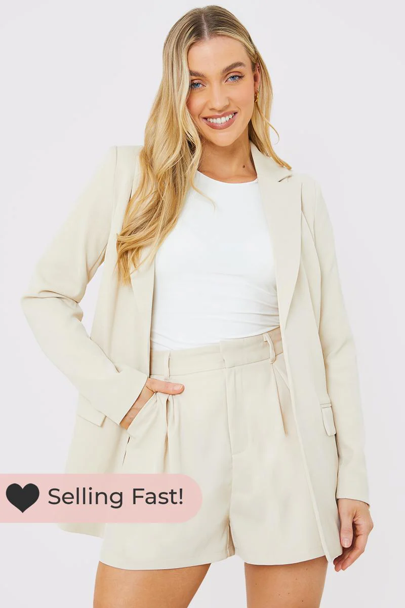 Longlined Tailored Blazer - Image 10