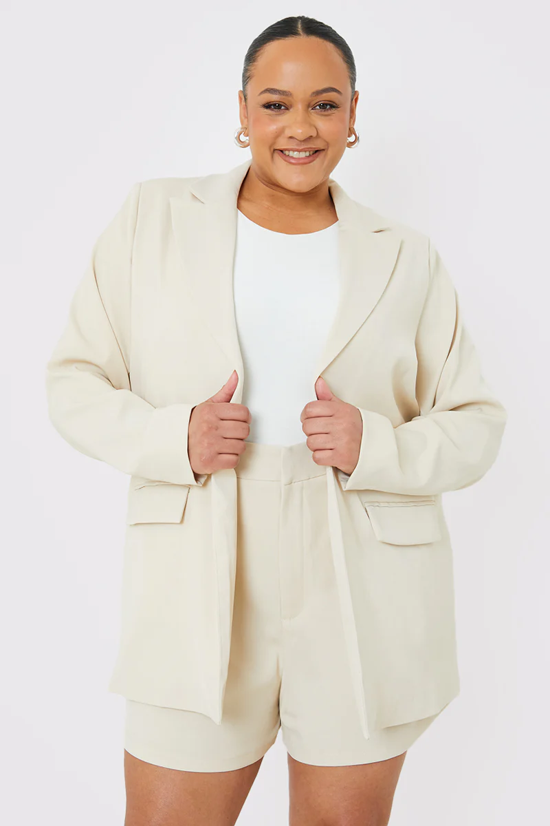 Longlined Tailored Blazer - Image 6