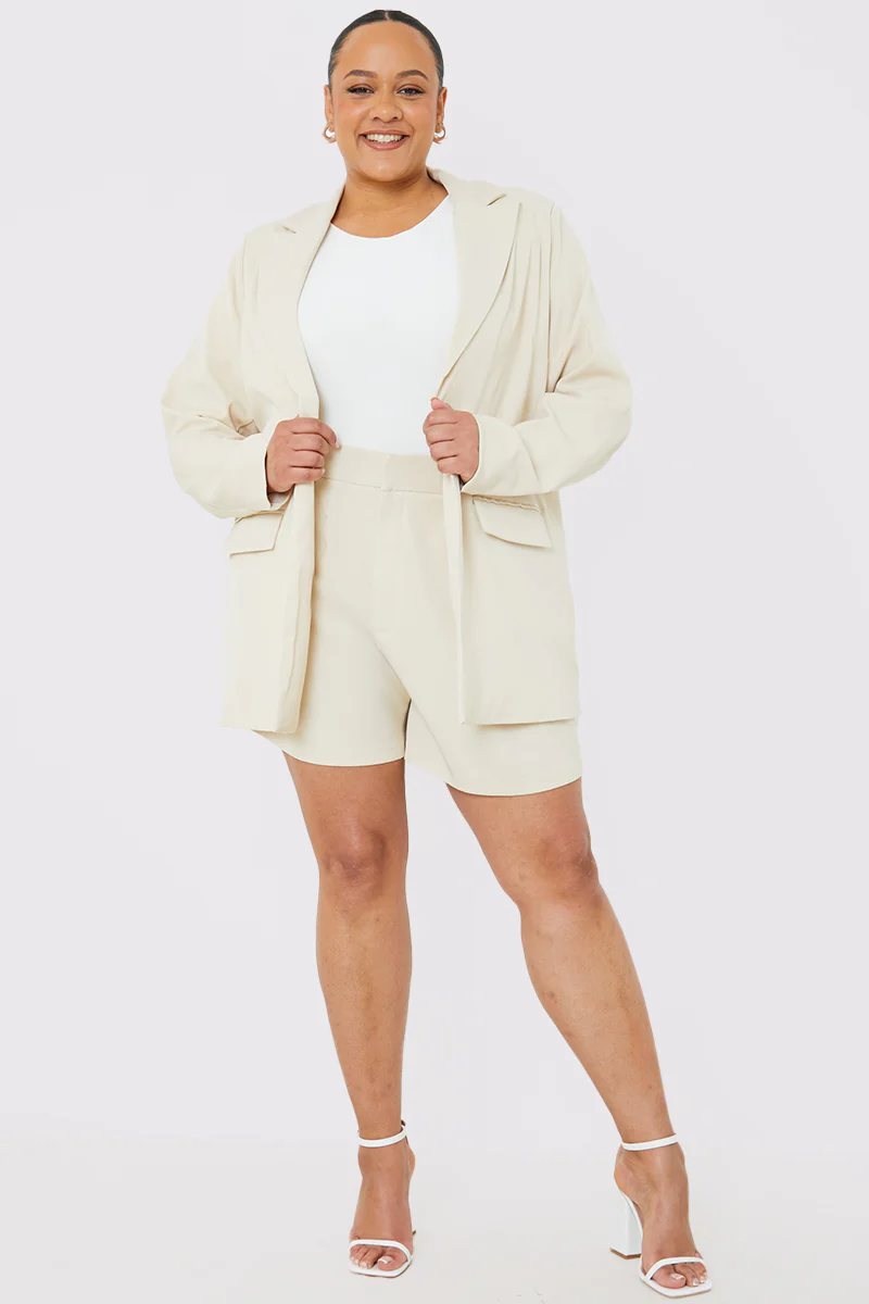Longlined Tailored Blazer - Image 7