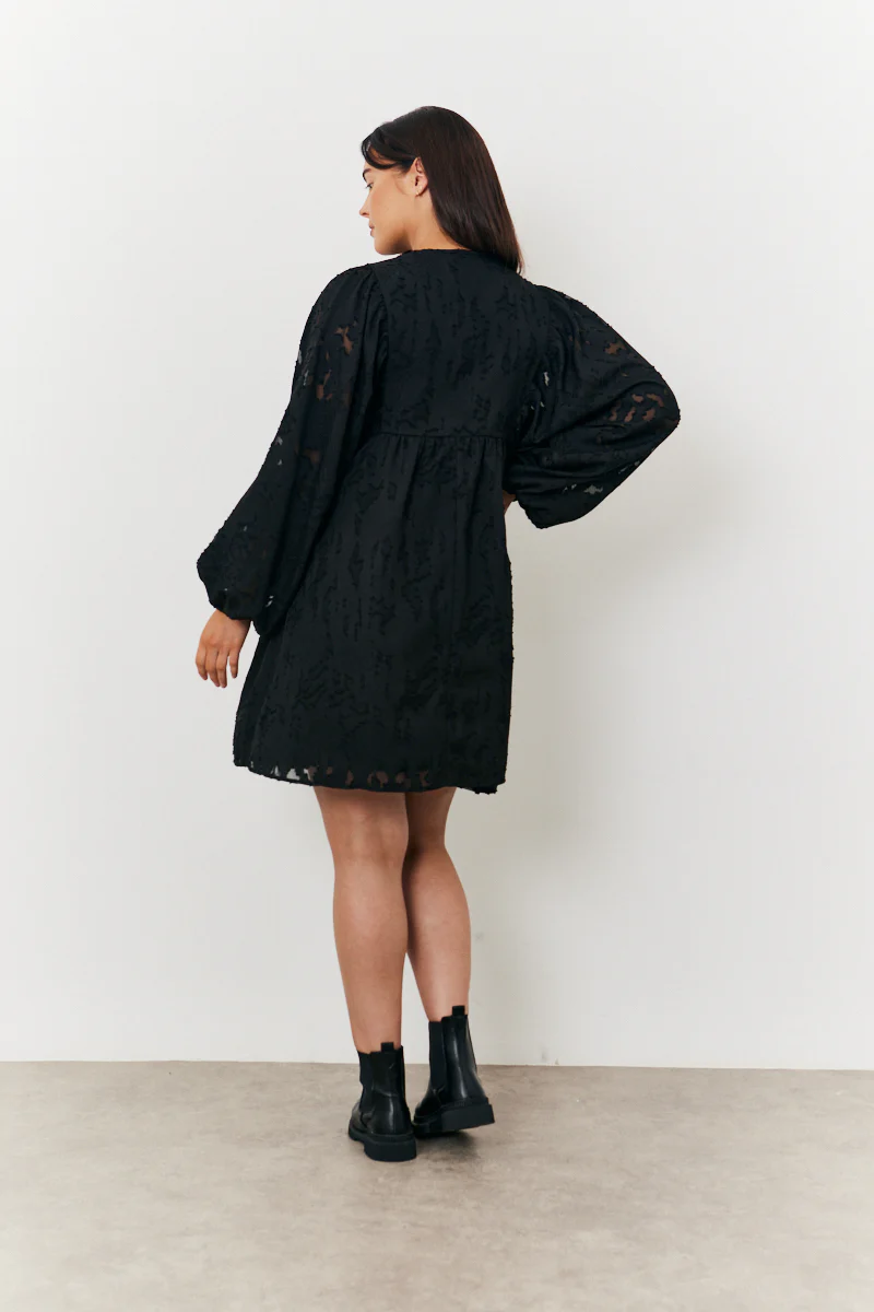 Maternity Tie Detail Smock Dress - Image 2