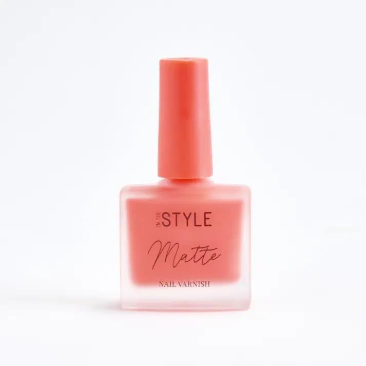Matte Nail Varnish Go-Getter, Orange