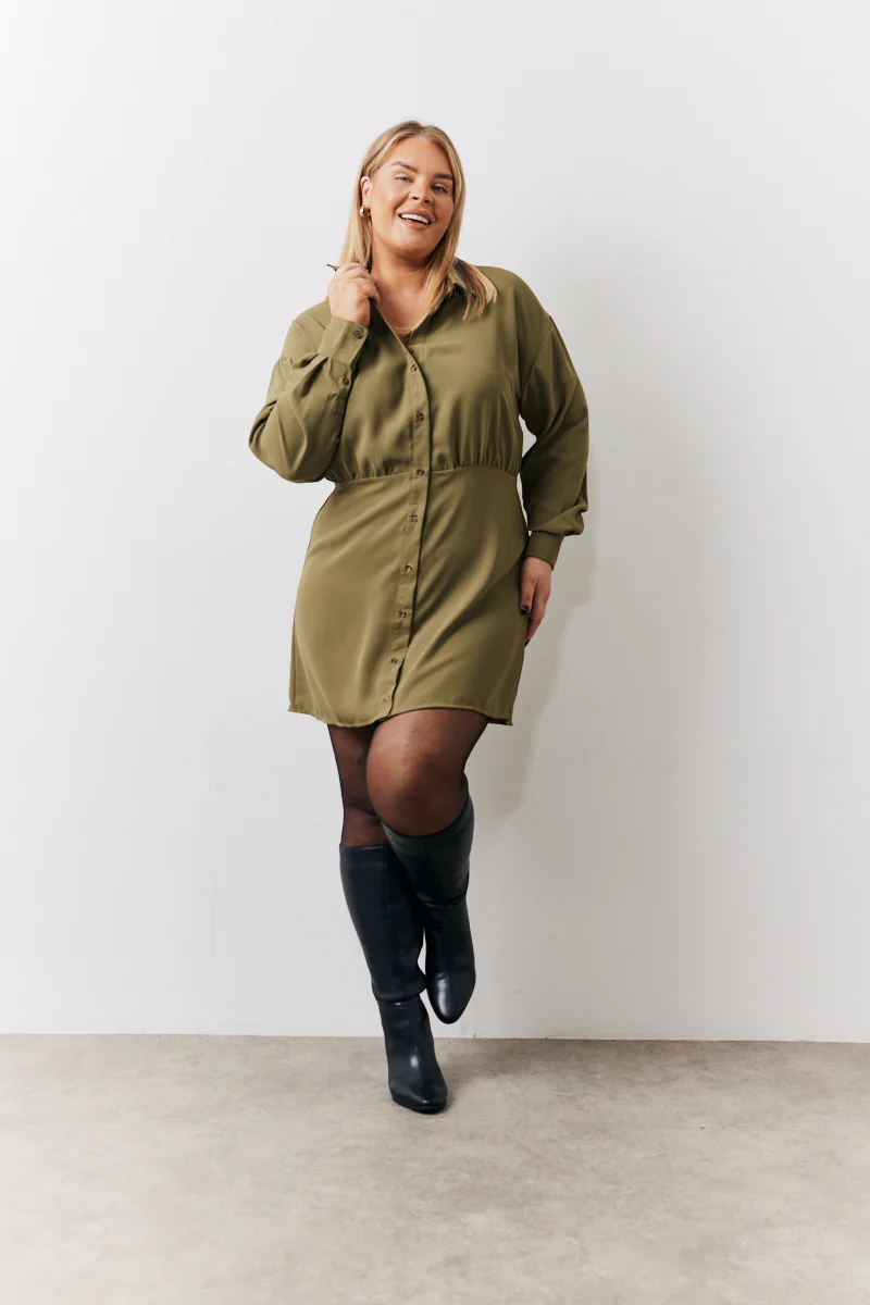 Mini Shirt Dress - Image 7