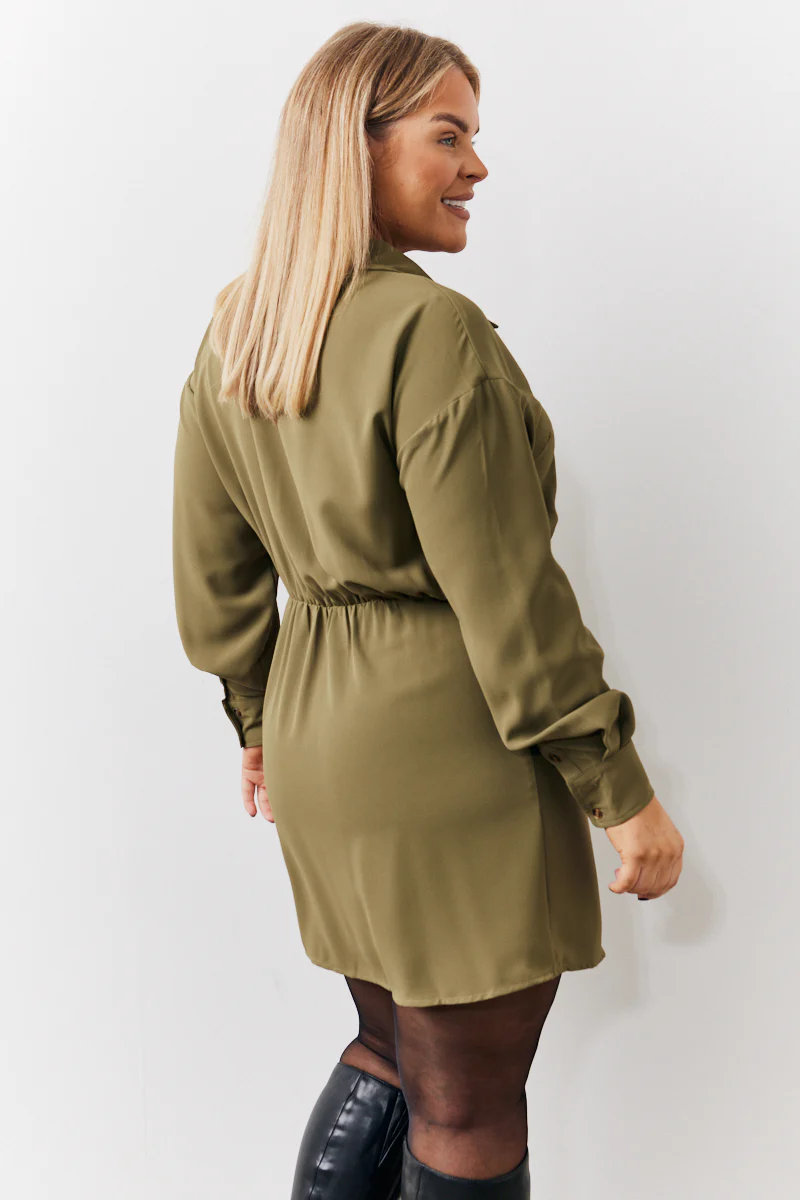 Mini Shirt Dress - Image 8