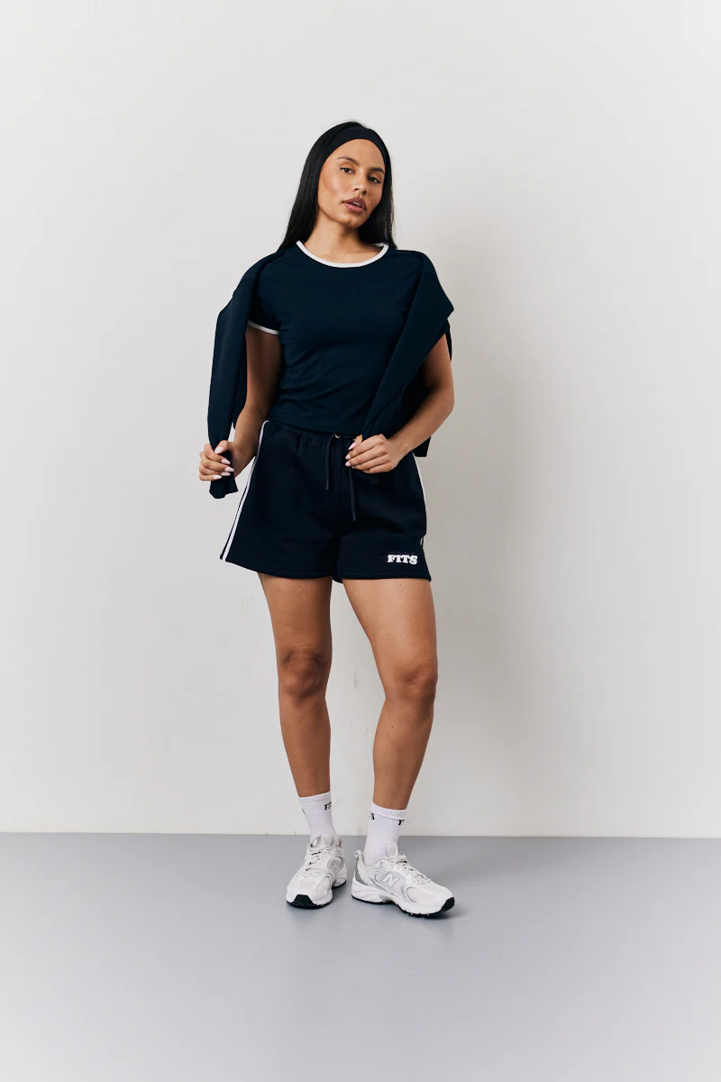 Navy Fits 90's Crew Neck T-Shirt - Image 2