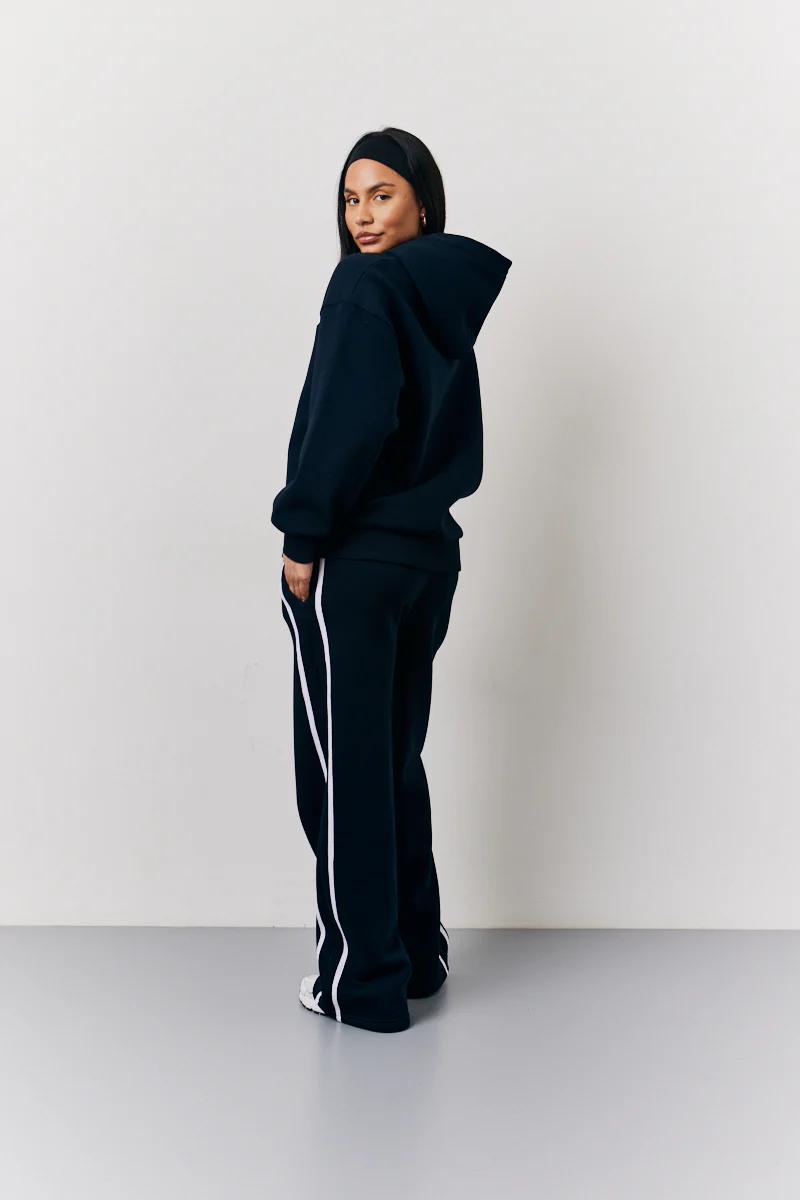 Navy Fits Bubble Print Co-Ord Hoodie - Image 3