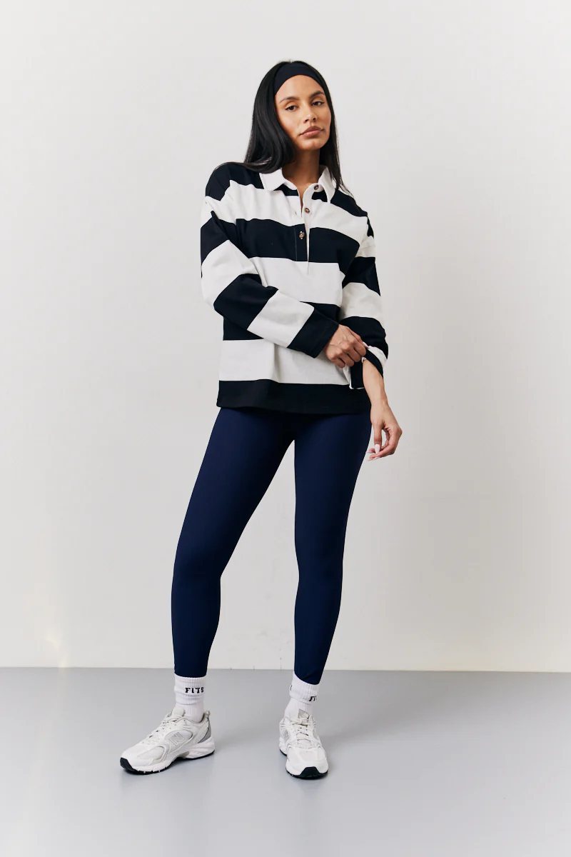Navy High Waisted Sculpt and Control Leggings