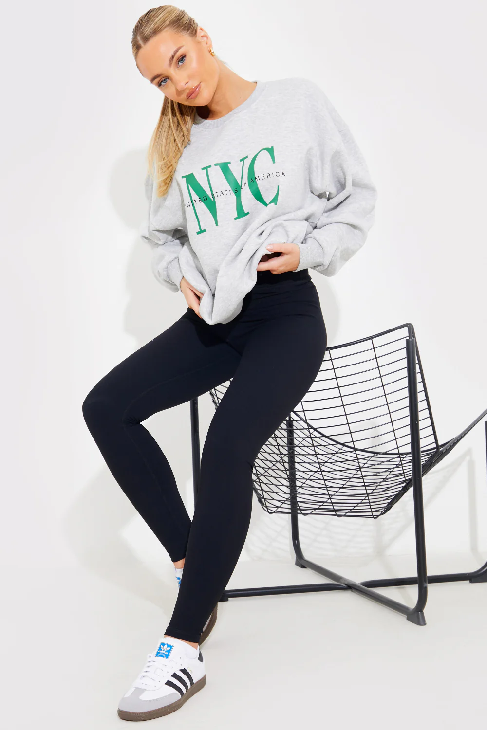 NYC Printed Sweatshirt - Image 2