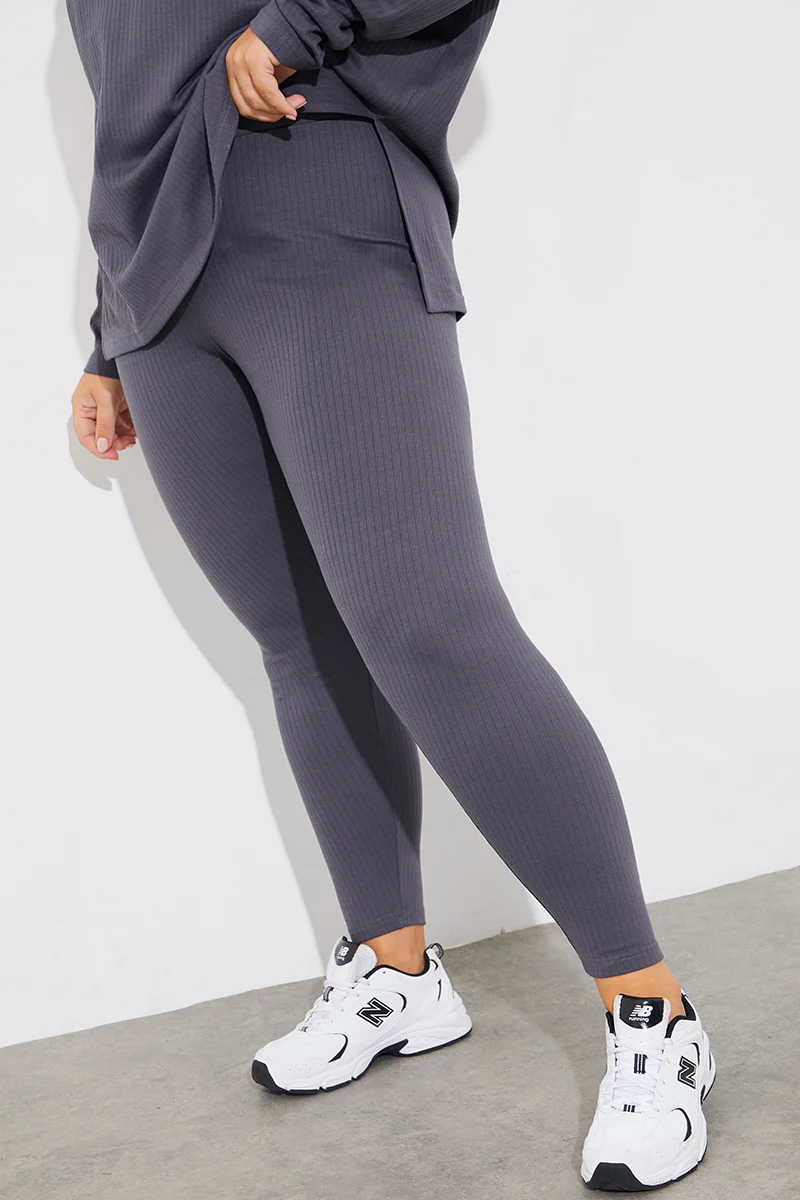 Off The Shoulder Long Sleeve T Shirt And Legging Set - Image 15