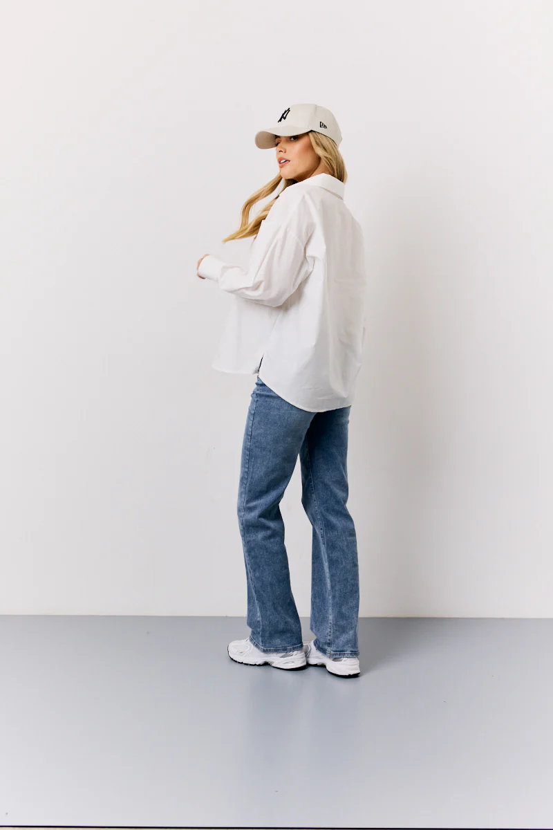 White Oversized Shirt - Image 6