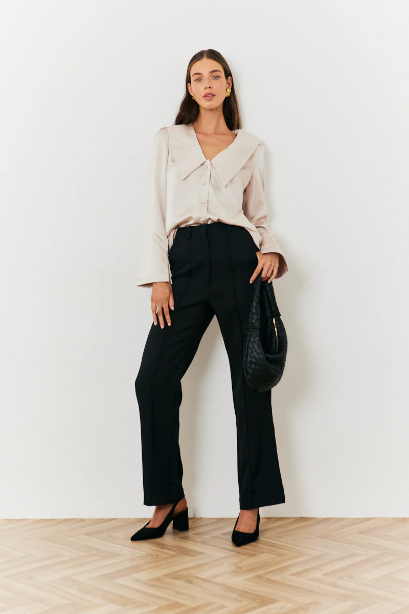 Oversized Collar Blouse - Image 2