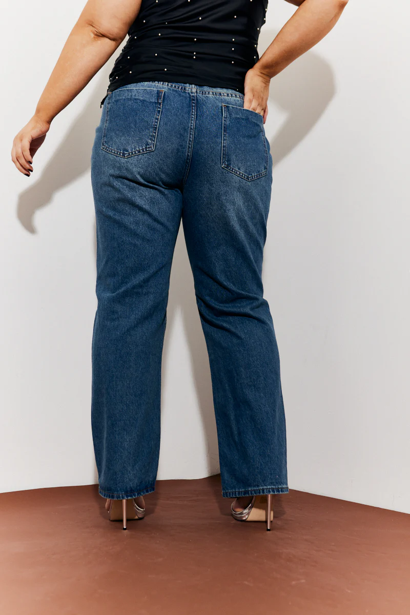 Pearl Embellished Jeans - Image 7