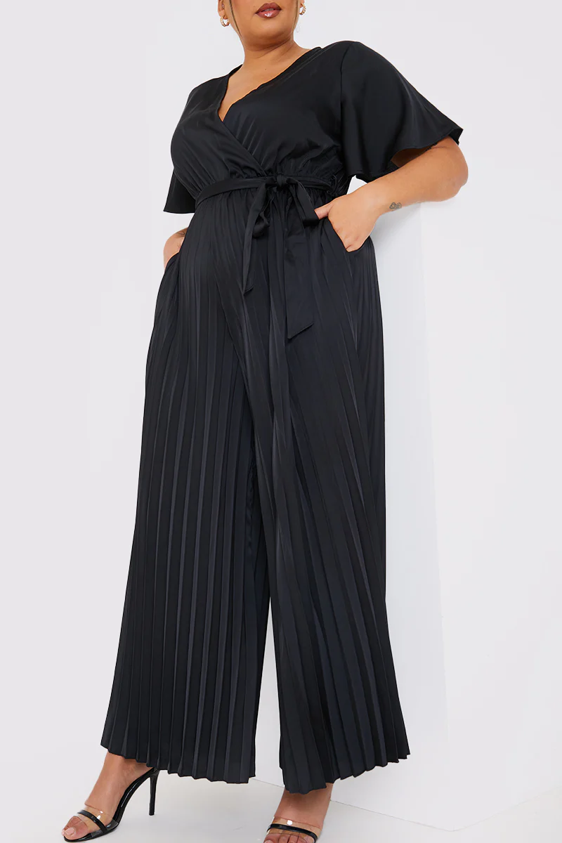 Pleated Jumpsuit - Image 9
