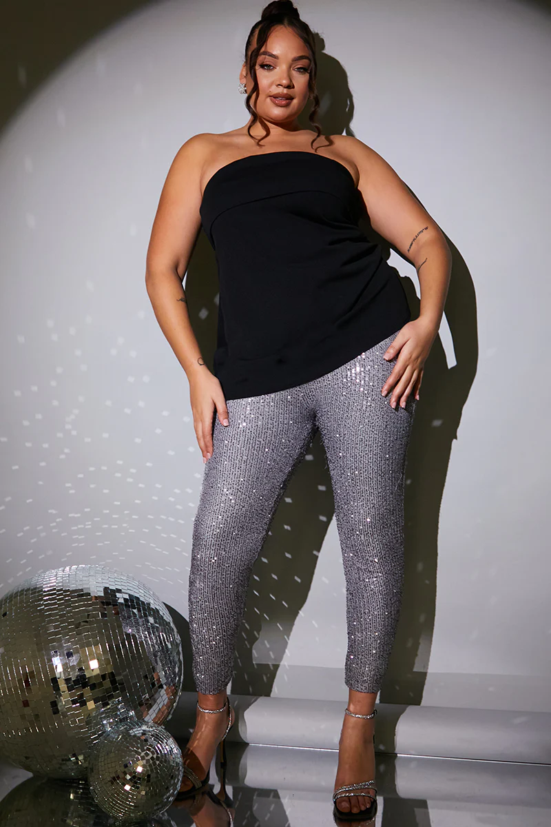 Premium Sequin Leggings - Image 4