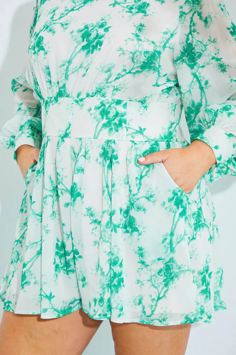 Floral Playsuit - Image 10