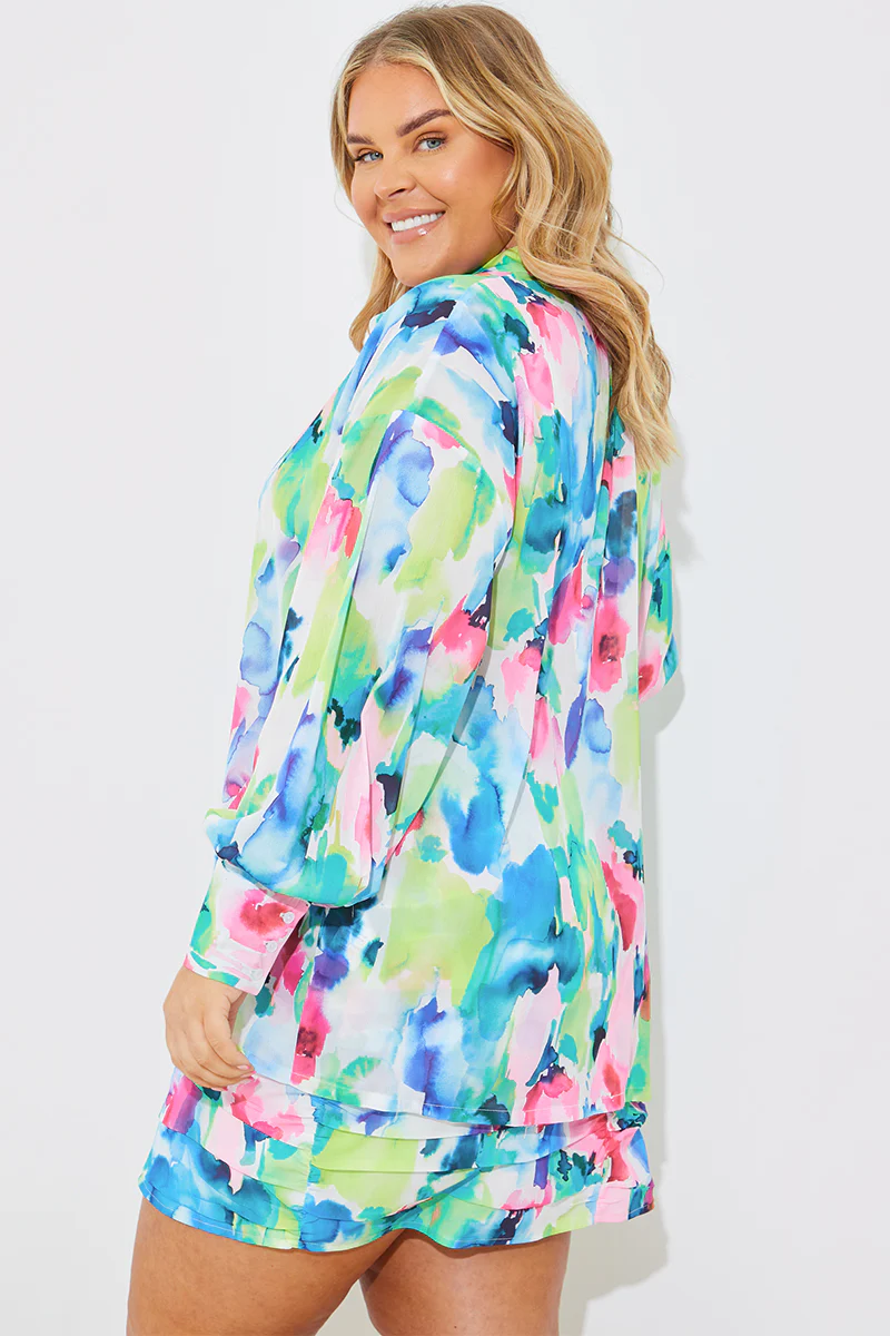 Printed Co-Ord Shirt - Image 7