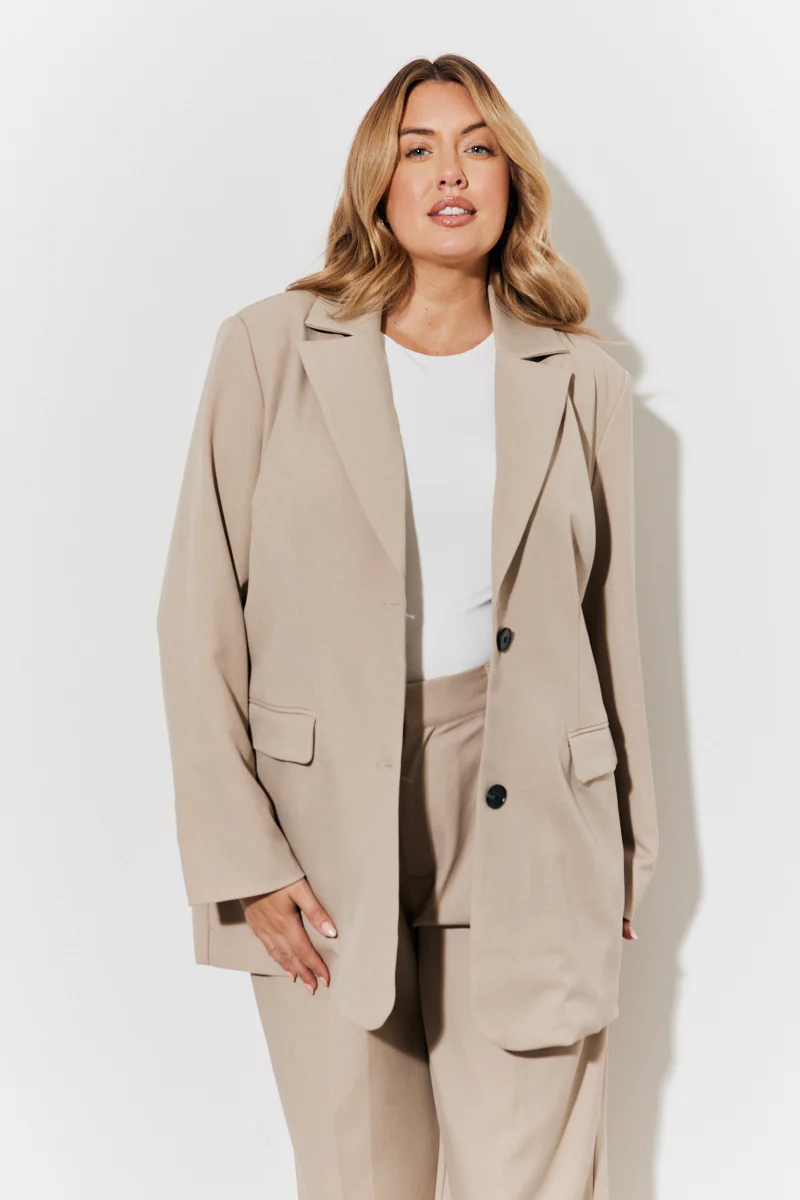 Relaxed Tailored Blazer - Image 5