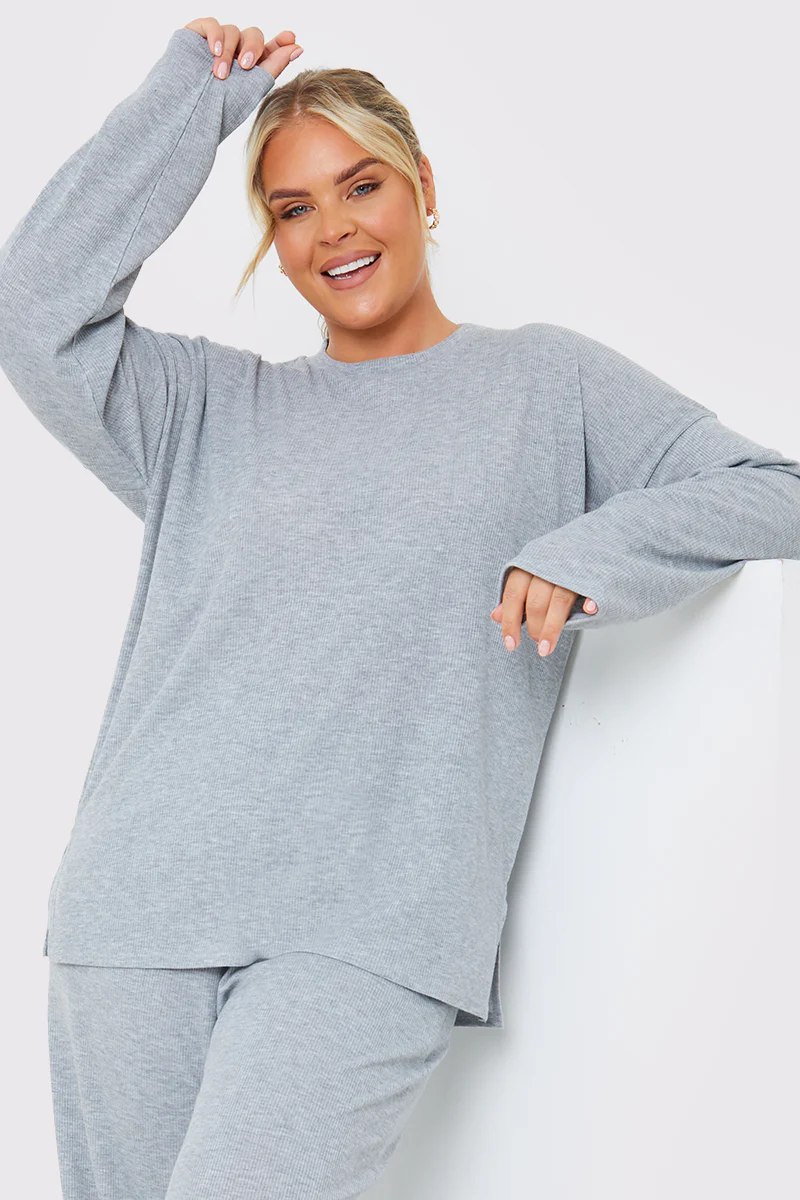 Ribbed Longsleeve Co Ord Top - Image 5