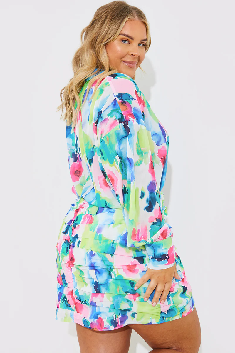 Ruched Mini Co-Ord Skirt - Image 9