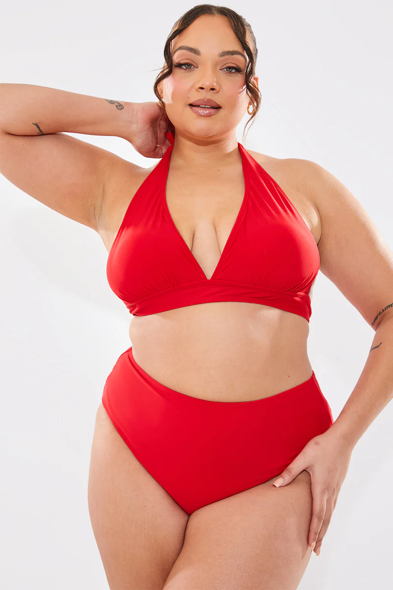 Sculpting Halter Neck Bikini Top - Image 5