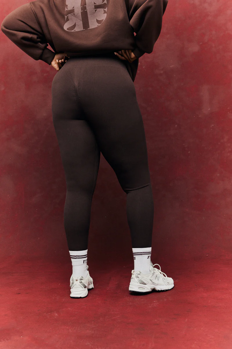Seamless High Waist Bum Boosting Leggings - Image 5