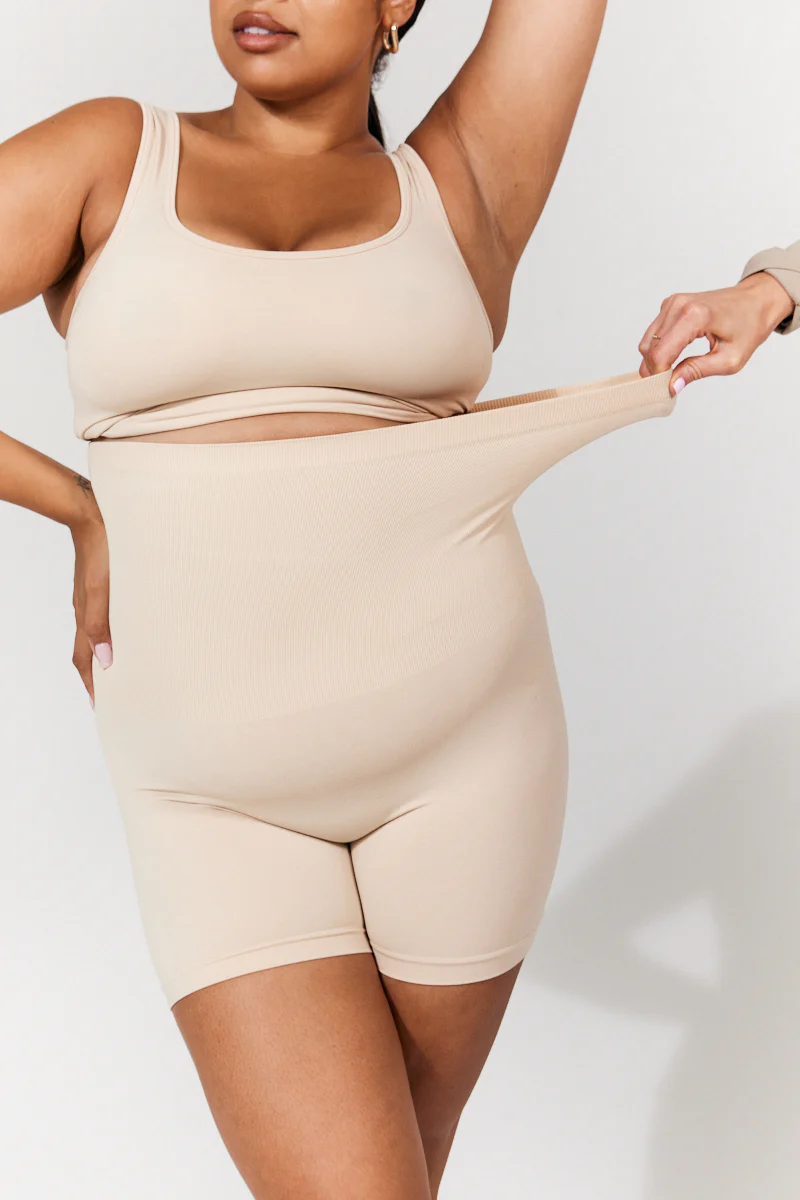 Seamless Snatched Sculpting Chafing Short - Image 4
