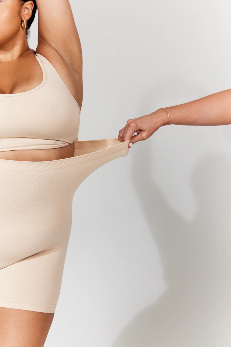 Seamless Snatched Sculpting Chafing Short - Image 6