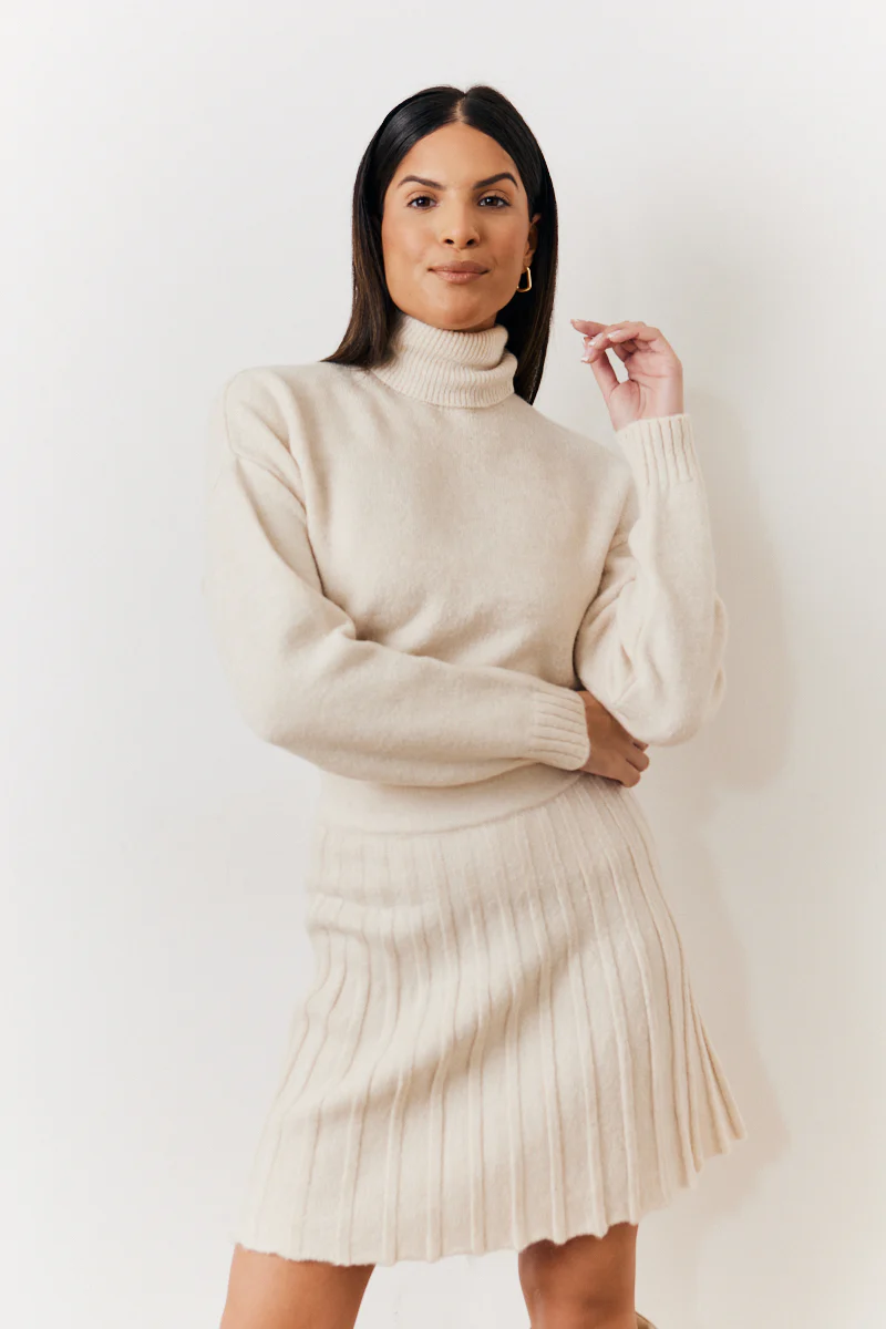 Turtle Neck Co-Ord Jumper
