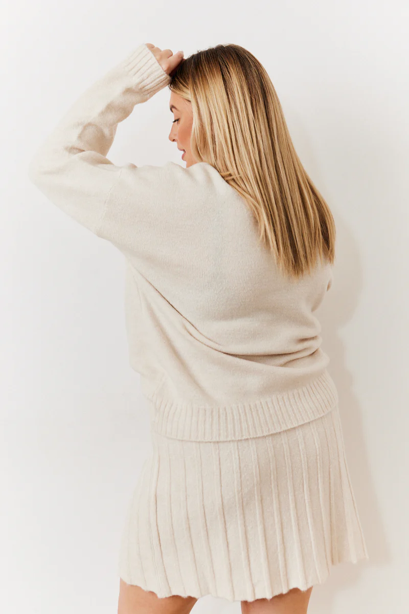 Turtle Neck Co-Ord Jumper - Image 7