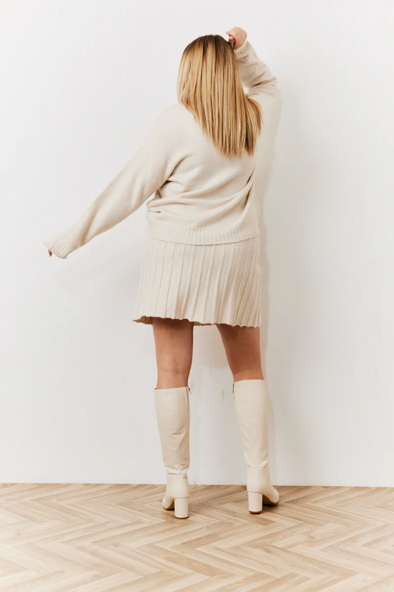 Turtle Neck Co-Ord Jumper - Image 8