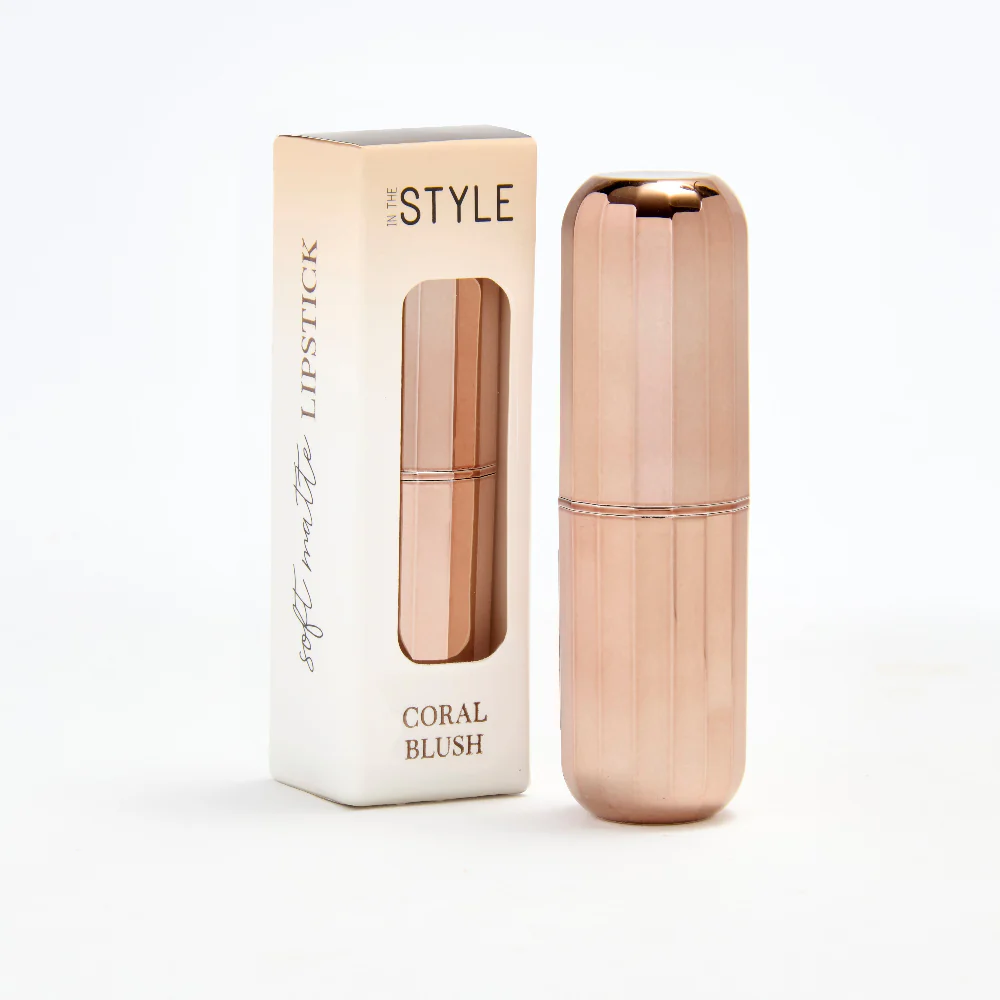Soft Matte Lipstick Coral Blush - Image 2