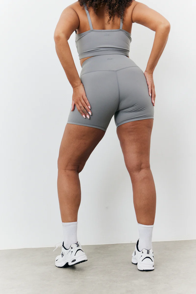 Soft Touch Cross Over Waist Cycling Shorts - Image 9
