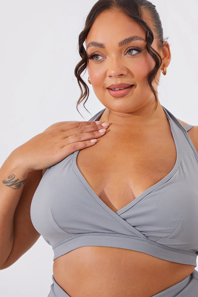 Soft Touch Medium Support Halter Neck Sports Bra - Image 18