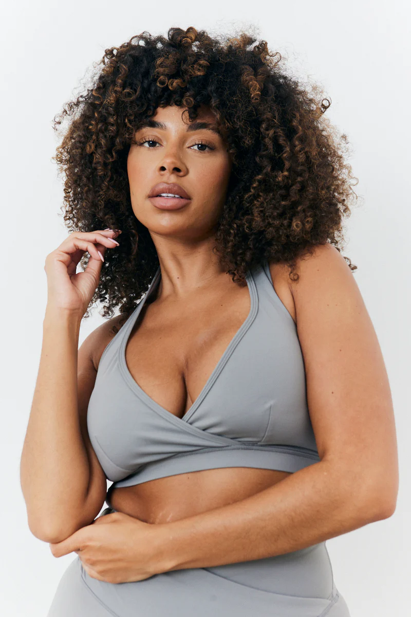 Soft Touch Medium Support Halter Neck Sports Bra - Image 7