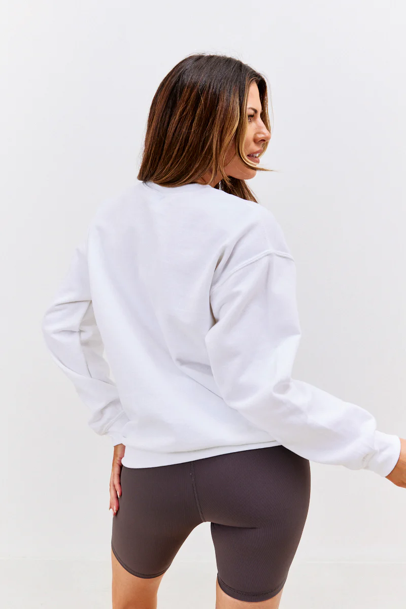 Soleil Graphic Crew Neck Jersey Sweatshirt - Image 4