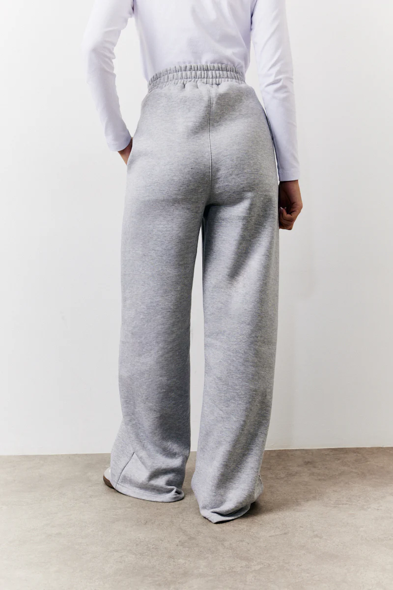 Grey Straight Leg Jogger - Image 4