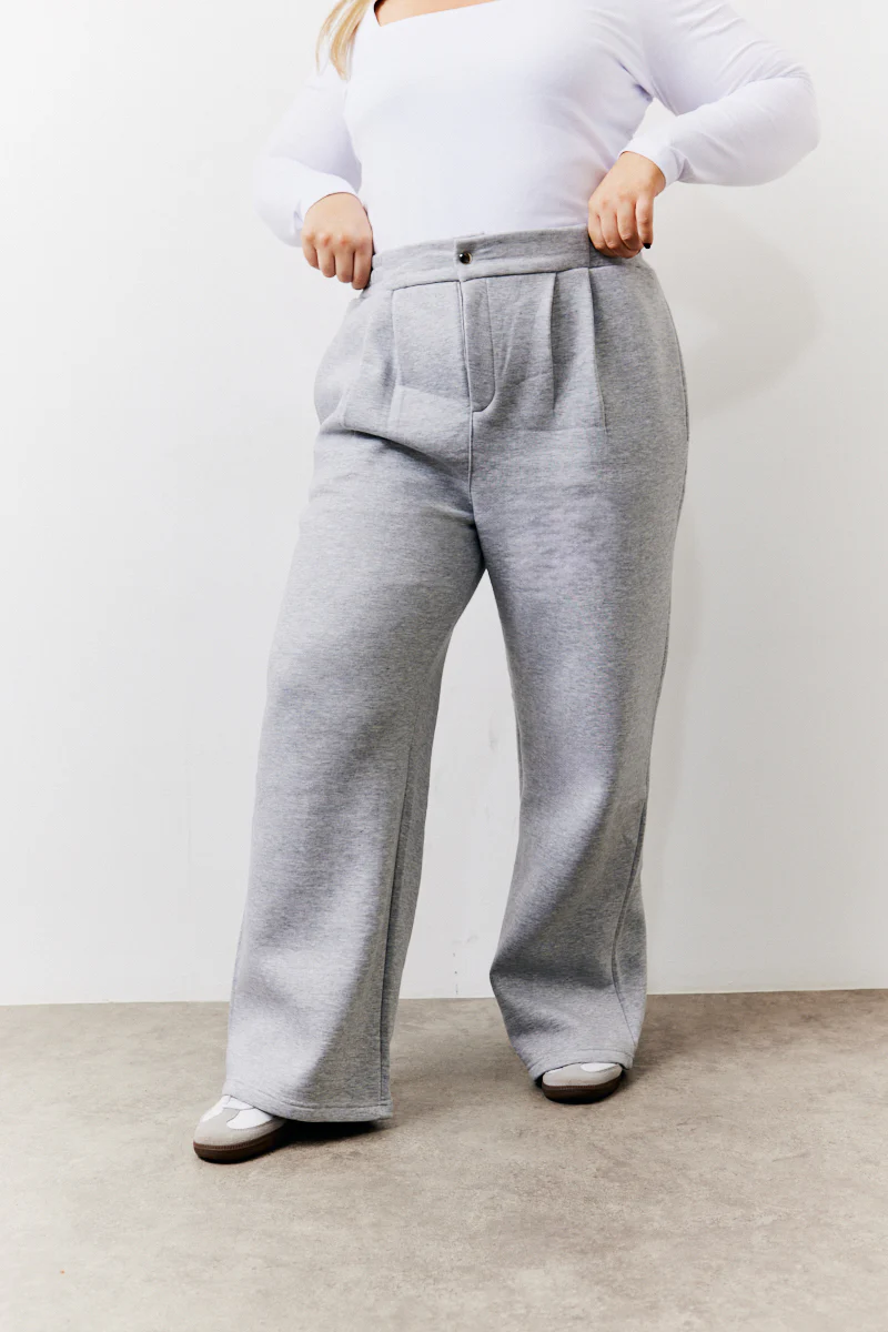 Grey Straight Leg Jogger - Image 6