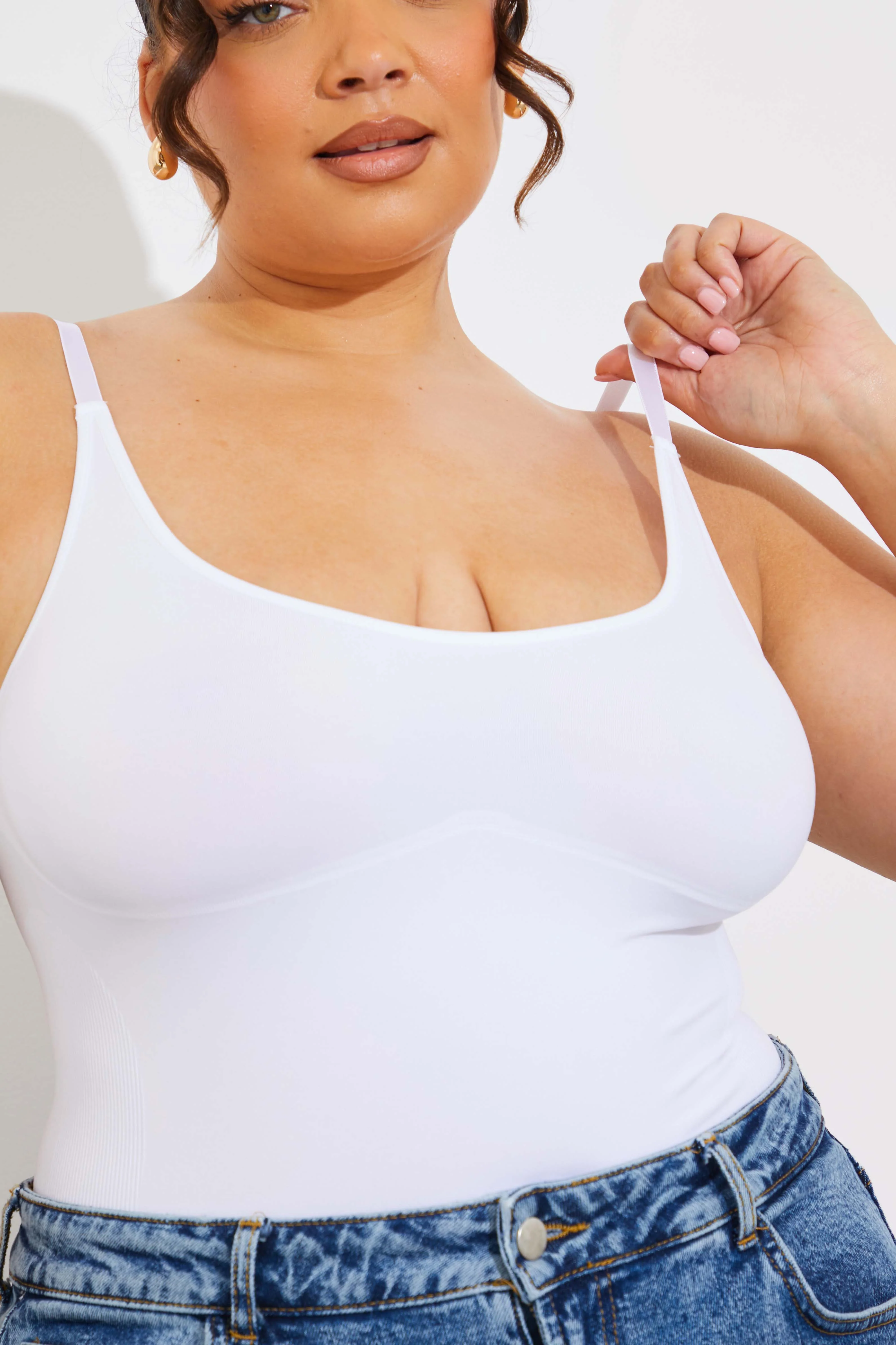 Seamless Strappy Snatched Shapewear Bodysuit - Image 6