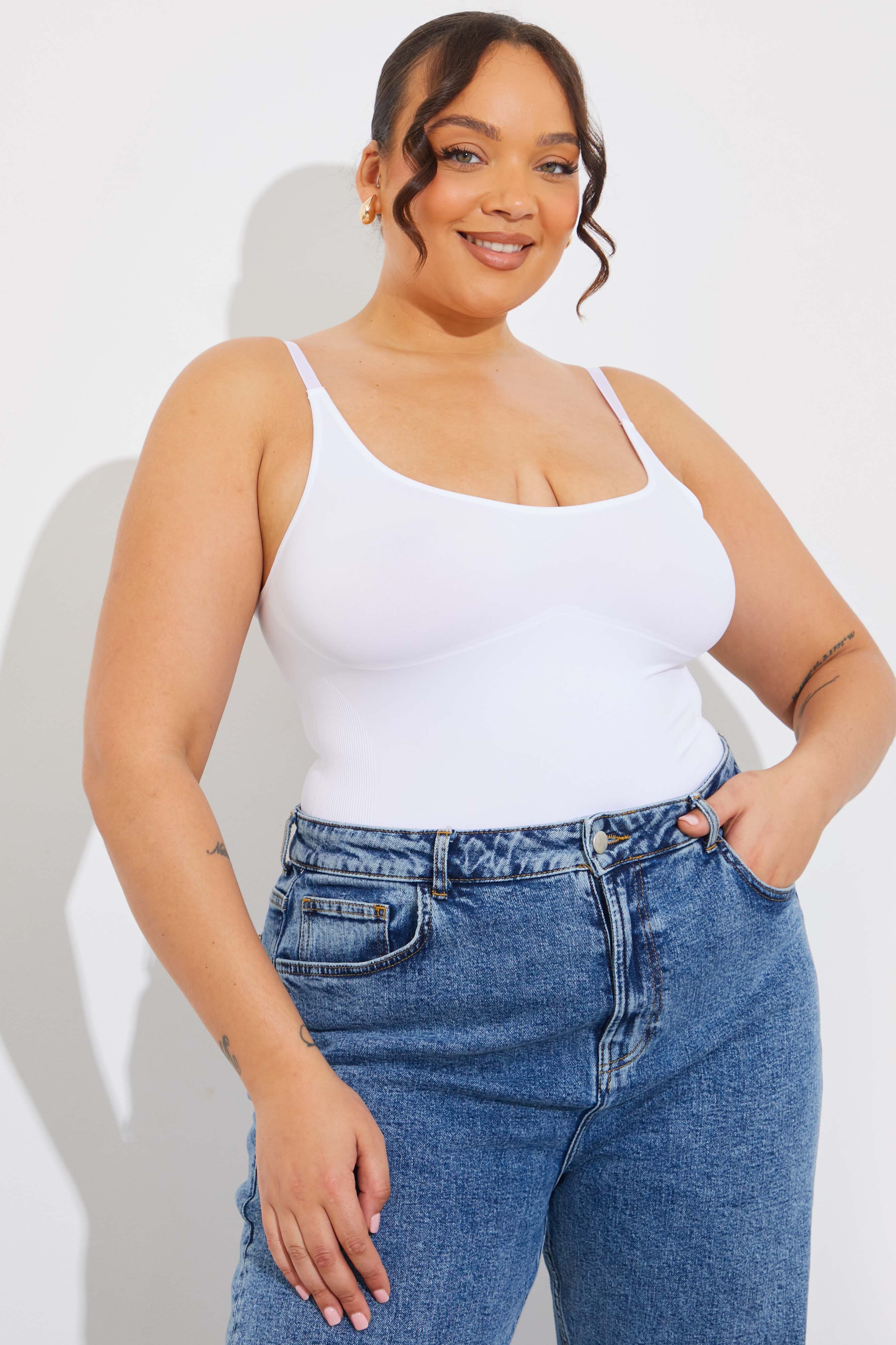 Seamless Strappy Snatched Shapewear Bodysuit - Image 8
