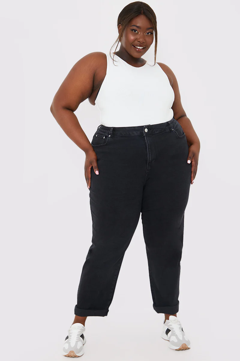 Stretch Mom Jeans - Image 6