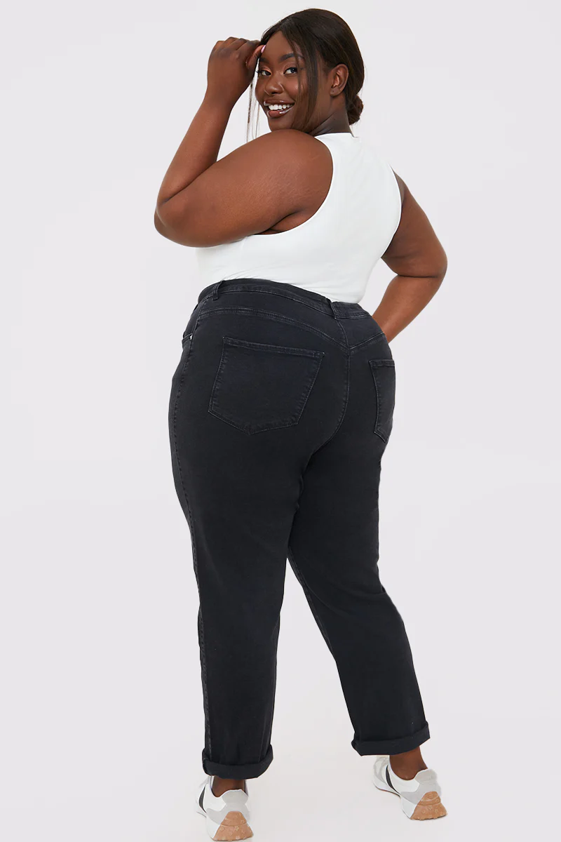 Stretch Mom Jeans - Image 8