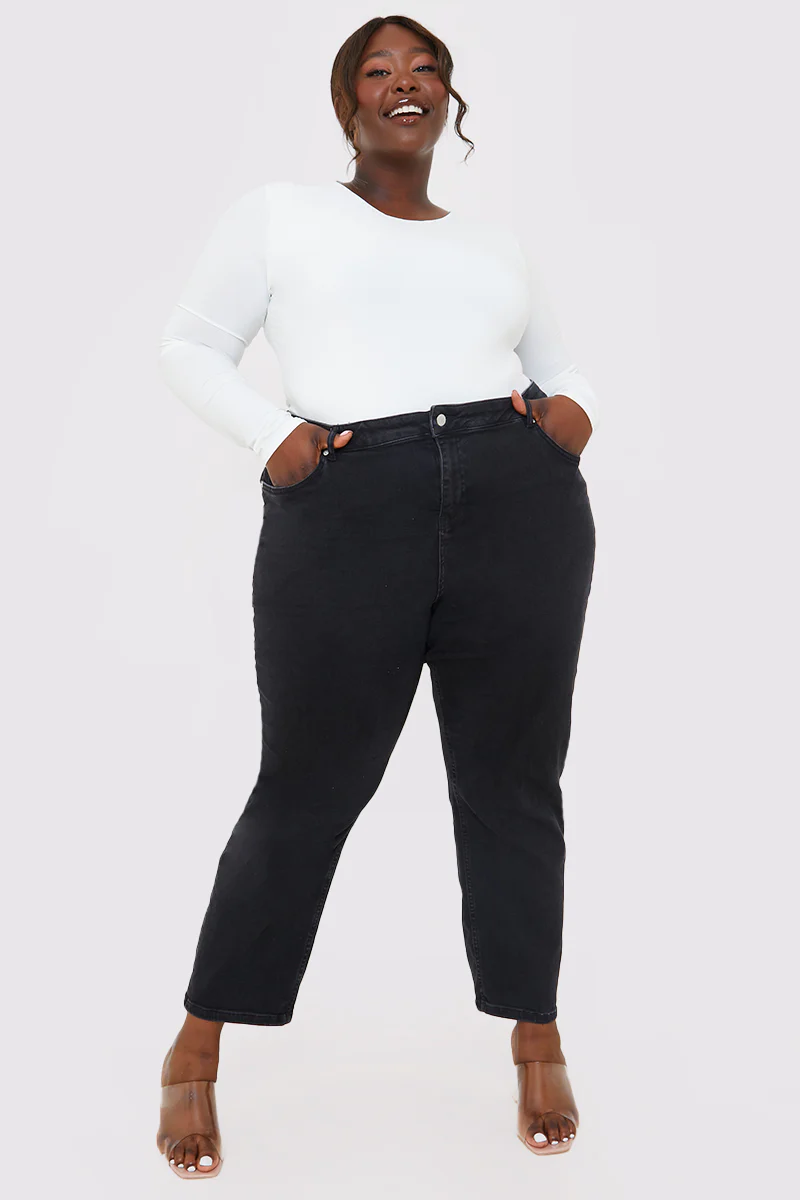 Stretch Straight Jeans - Image 4