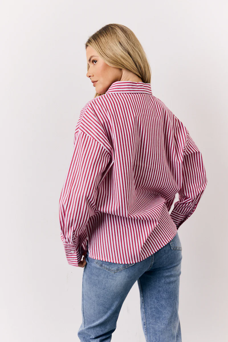 Red Stripe Shirt - Image 3