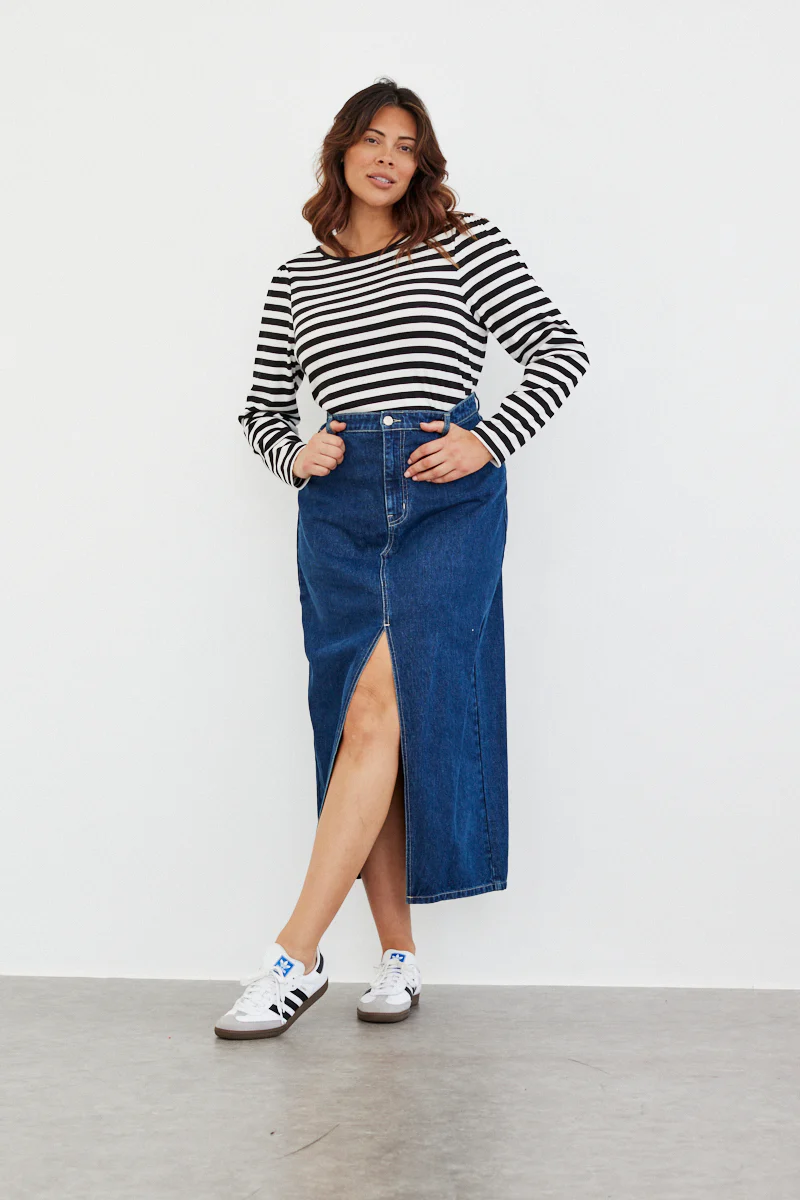 Striped Long Sleeve T-Shirt - Image 2