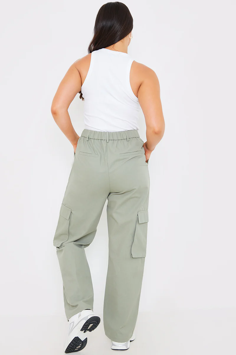 Tailored Cargo Trousers - Image 4