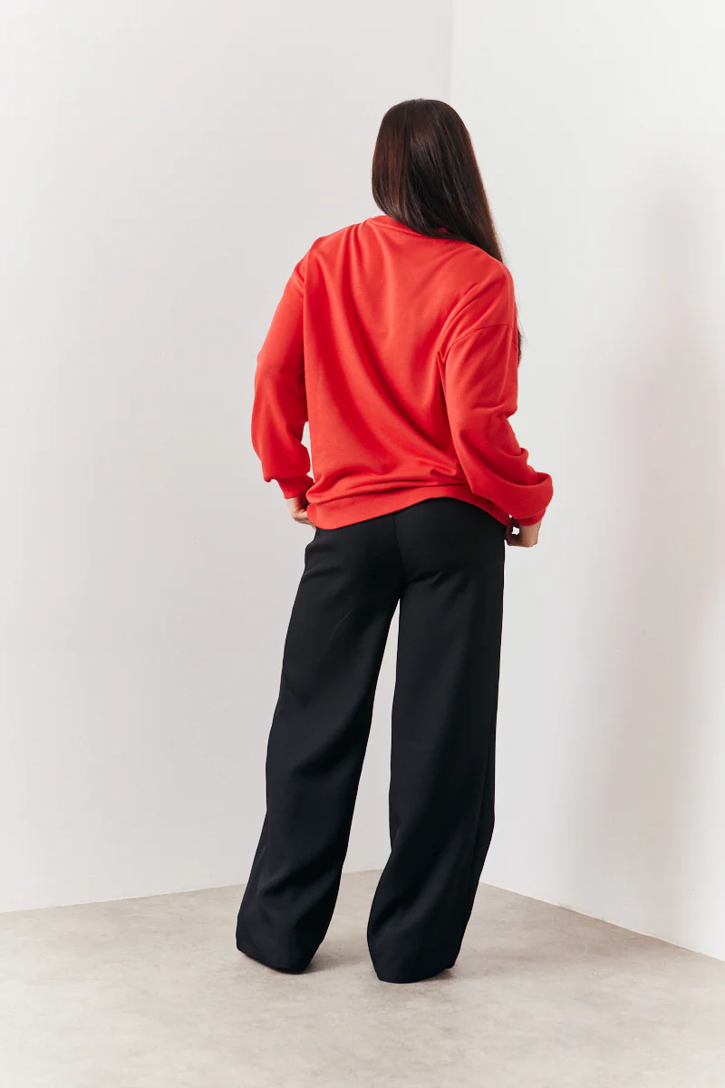 Tailored Wide Leg Trouser - Image 2