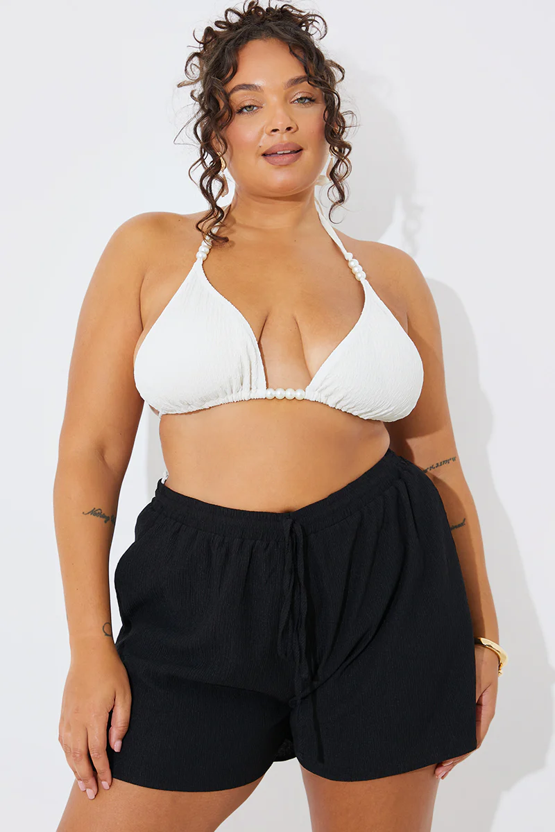 Textured Beach Co-Ord Short - Image 5